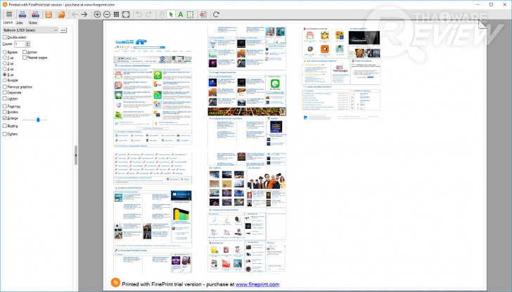 รีวิว FinePrint จัดการรูปแบบงานพิมพ์ง่ายๆ ด้วยเครื่องมือที่ไม่ซับซ้อน