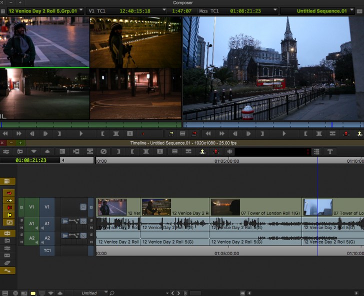 Media Composer First โปรแกรมตัดต่อวีดีโอระดับมืออาชีพ