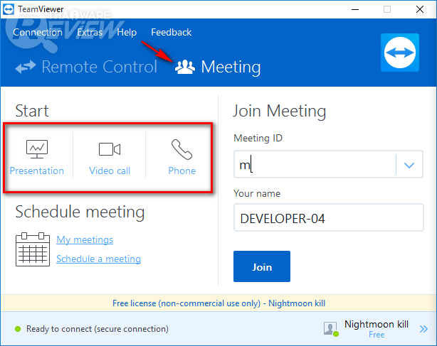 รีวิว Team Viewer โปรแกรมประชุม และดูแลคอมพิวเตอร์ผ่านอินเตอร์เน็ต