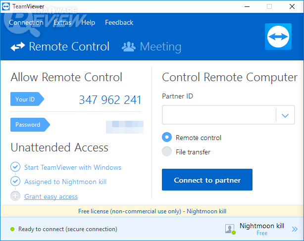 รีวิว Team Viewer โปรแกรมประชุม และดูแลคอมพิวเตอร์ผ่านอินเตอร์เน็ต