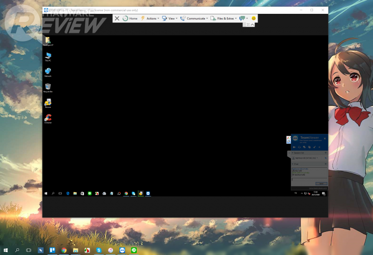 รีวิว Team Viewer โปรแกรมประชุม และดูแลคอมพิวเตอร์ผ่านอินเตอร์เน็ต