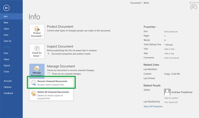 [Office Tips] แก้ไข ไฟล์เอกสารเสียหาย ด้วยการเรียกคืนไฟล์บน Ms.Word