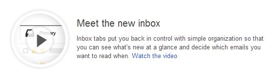 Gmail กับกล่องจดหมายใหม่ ทั้งในคอมพิวเตอร์และแอพพลิเคชั่นบนมือถือ