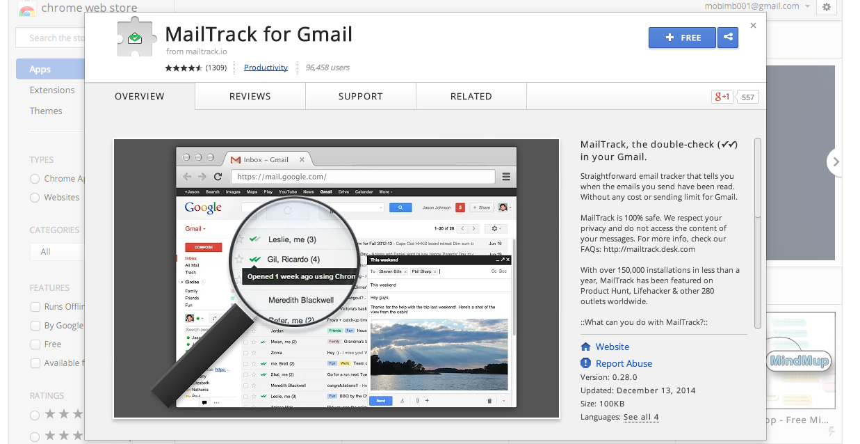 Gmail : วิธี Track อีเมลว่าผู้รับอ่านรึไหม?