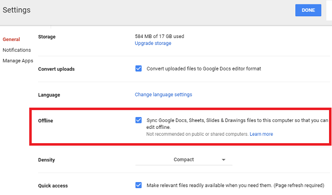 วิธีเข้าถึงไฟล์ Google Drive แบบออฟไลน์