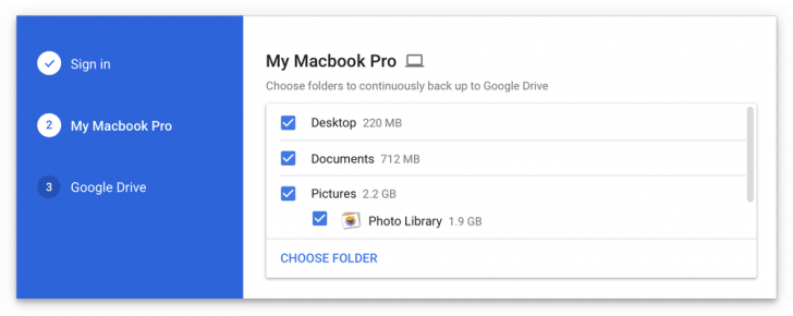 Google ปล่อยโปรแกรม Backup and Sync ใช้แทน Google Drive