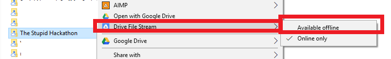 ความแตกต่าง Google Drive File Stream กับ Backup and Sync