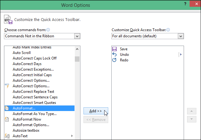 ปรับแต่ง เพิ่มเมนูบน Microsoft Word 2013 ให้เรียกใช้งานได้เร็วขึ้น