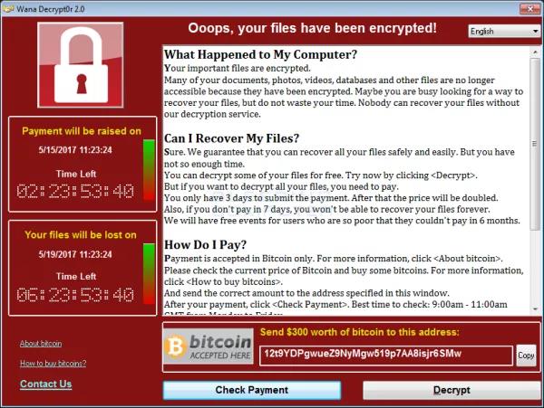 malware wannacry