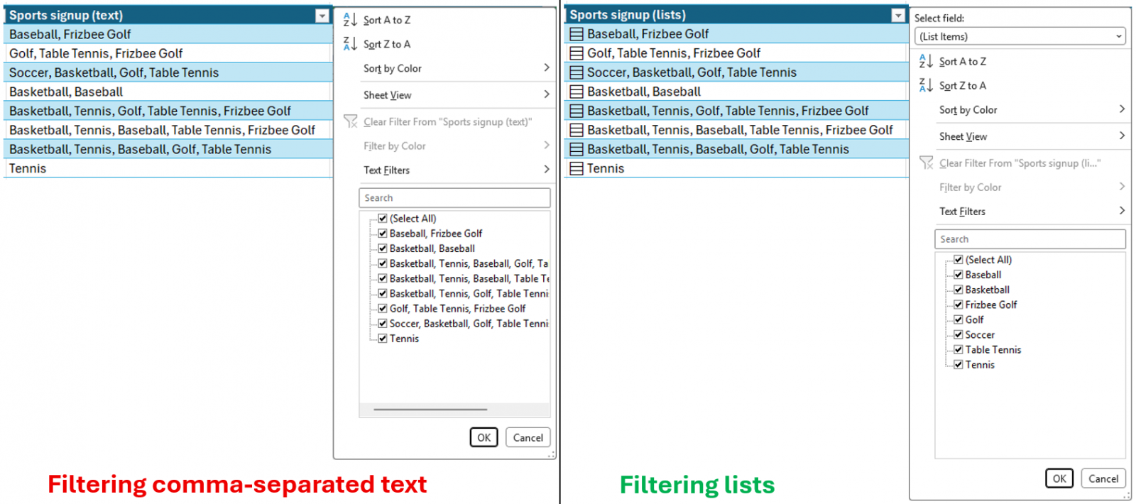 Excel เพิ่มฟีเจอร์ใหม่! ใส่หลายค่าในเซลล์เดียว พร้อม Lists และ Arrays
