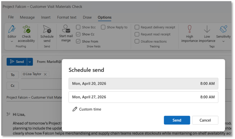 Outlook เวอร์ชันใหม่บน Windows ช่วยเพิ่มประสิทธิภาพการทำงานด้วย 5 ฟีเจอร์เด่น
