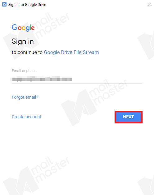 การใช้งาน Google Drive File stream