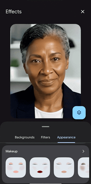 Google Meet อัปเดตใหม่! แต่งหน้าเสมือนจริงด้วย AI ดูดีทุกมุมกล้อง