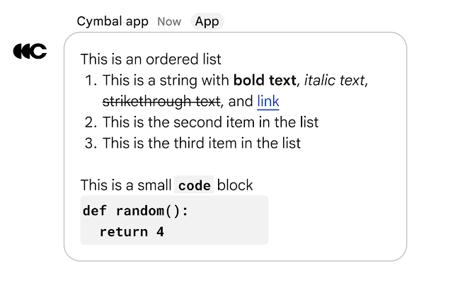 Google Chat อัปเดต!! เพิ่มฟีเจอร์ Carousel, Markdown และโค้ดบล็อก