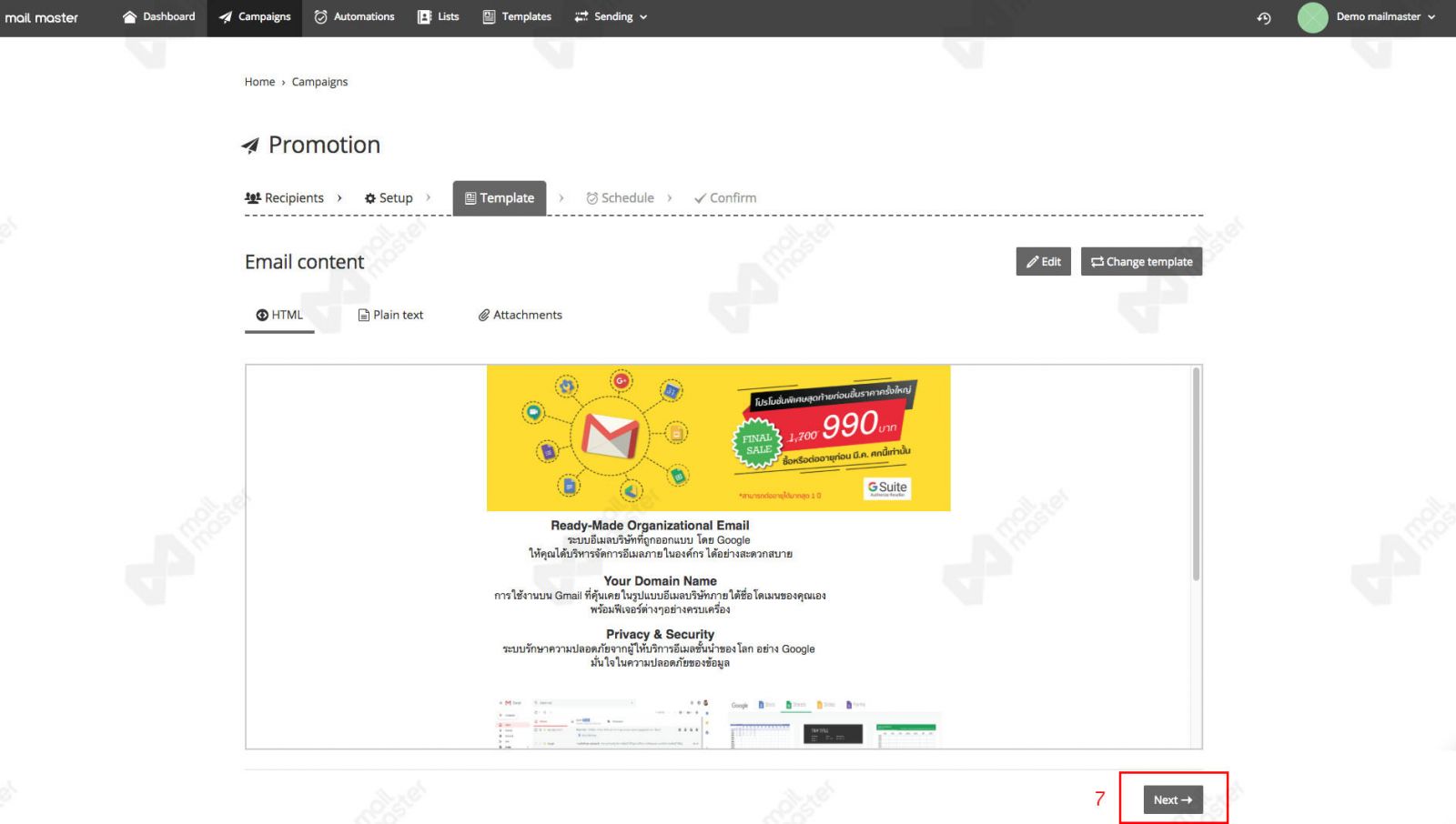 Create Campaigns