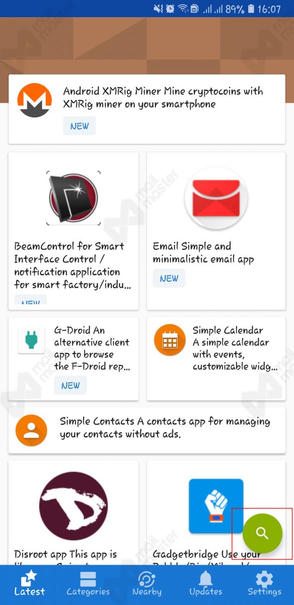 Android การตั้งค่า Calendar&Contact