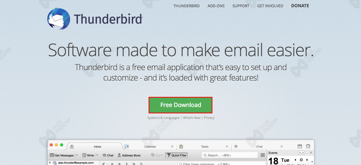 เริ่มต้นใช้งาน THUNDERBIRD บน Mac