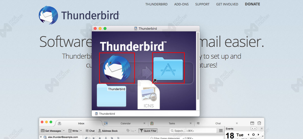 เริ่มต้นใช้งาน THUNDERBIRD บน Mac