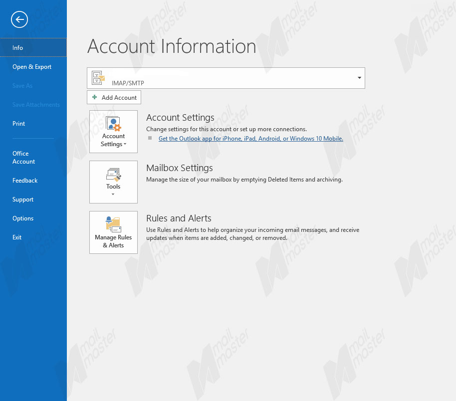 แนะนำแถบเครื่องมือ Outlook 2016