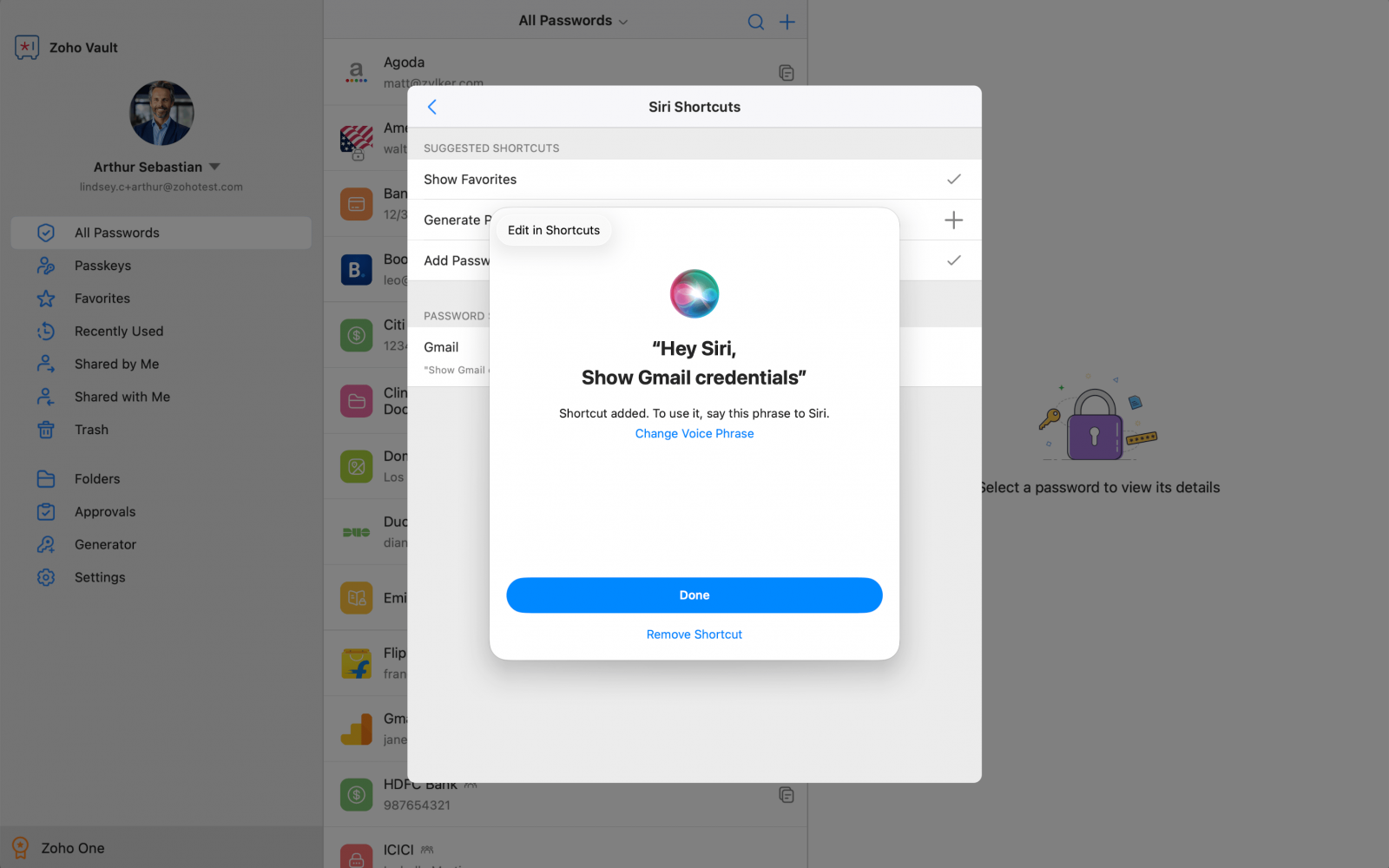 Zoho Vault เปิดตัว Desktop รองรับ Windows และ Mac เพิ่มความปลอดภัยในการจัดการรหัสผ่าน
