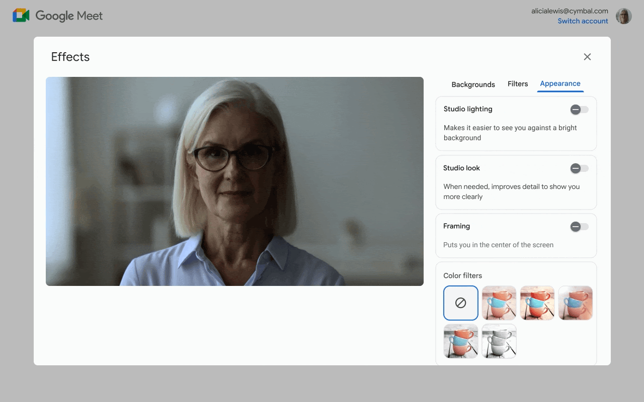 Google Meet ยกระดับประสบการณ์วิดีโอคอลล์ ด้วยฟีเจอร์แต่งวิดีโอ ปรับแสง เสียงใหม่