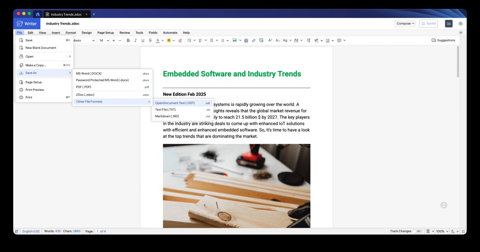 เปิดตัว Zoho Writer 4.0 ยกระดับงานเอกสาร ไม่ง้อเน็ต!